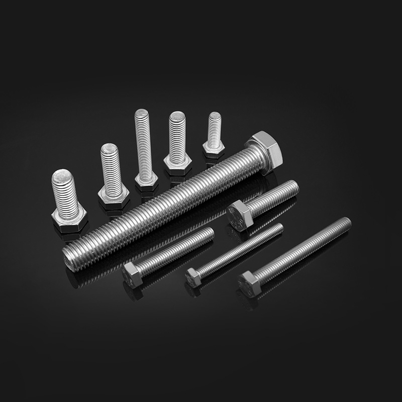 پیچ سر شش گوش از جنس استنلس استیل DIN 933 با رزوه کامل