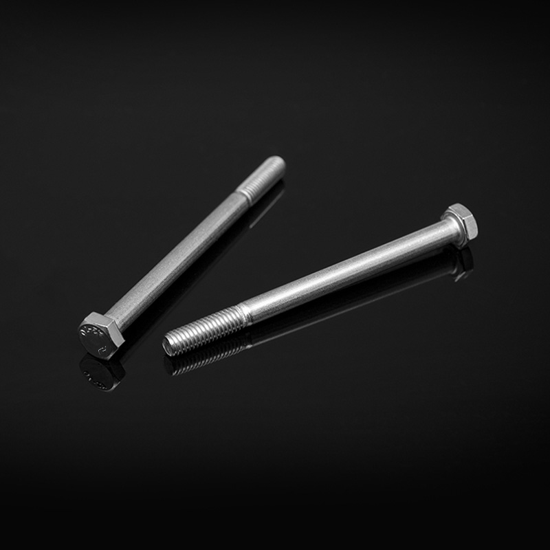 پیچ های سر شش گوش از جنس استنلس استیل DIN931 با رزوه جزئی